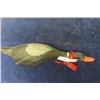 Image 2 : Carved Wood Duck Decoy  4" x 5.5" x 16" 