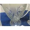 Image 3 : Irish + Herringbone Pitcher + 2 Glasses