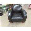 Image 1 : Leather Style Cozy Living Room Chair 