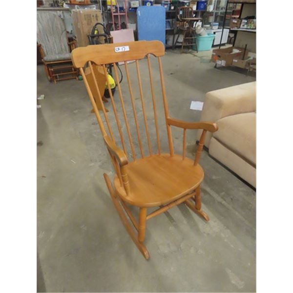 Wooden Rocking Chair