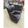 Image 1 : Leather Style Lazy Boy Recliner- some wear