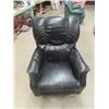 Image 2 : Leather Style Lazy Boy Recliner- some wear