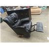 Image 3 : Leather Style Lazy Boy Recliner- some wear
