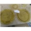 Image 1 : 6 Depression Glass Items: Trays, Bowls , Glasses