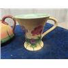 Image 2 : Pottery Pitcher Tea Pot, Cream + Sugar Set plus more