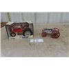 Image 1 : Ford 901 Select Speed Die Cast Tractor 1:16 Scale in Box + Loose Fordson Steel Wheel Die Cast Tracto
