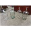 Image 2 : (3) 5 Gal Glass Wine Carboys- 1 Smaller
