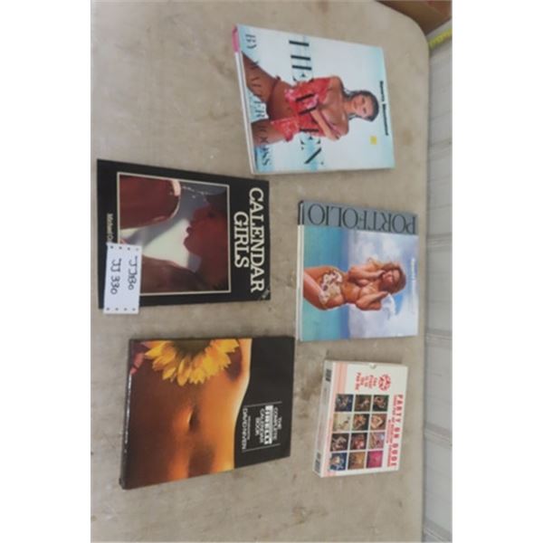 4 Hardcover + 1 Softcover Swimsuit + Girly Books