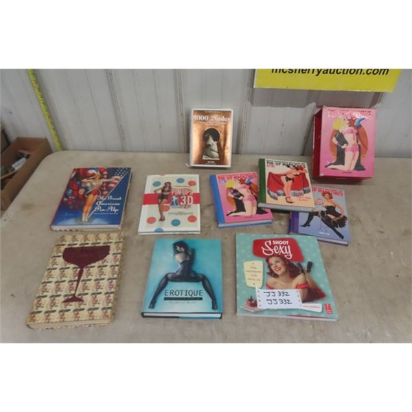 9 Pinup Girl + Nude Art Books