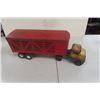 Image 4 : Husky Pressed Steel Cattle Hauler Truck + Trailer 20" Long