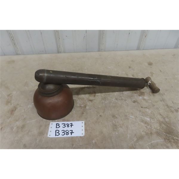 Vintage Copper Bug Sprayer