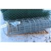 Image 3 : Pallet with 2 Rolls of Green Fencing 60" Tall + 1 Roll Metal Wire Fencing 48" 