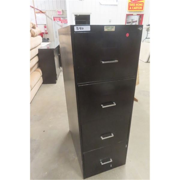 4 Drawer Metal File Cabinet- No Keys - 18"×28"×51"