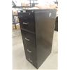 Image 2 : 4 Drawer Metal File Cabinet- No Keys - 18"×28"×51"