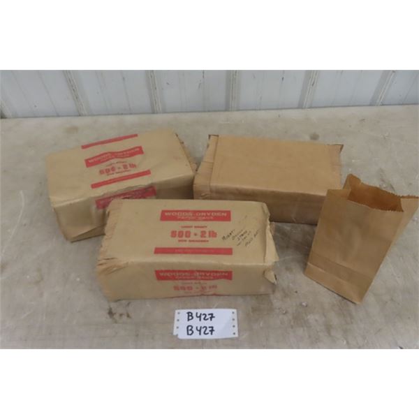 3 Packs of 500 Brown Paper Bags, Smaller Candy Bag 2.5"×4"×8"