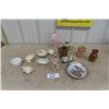 Image 1 : Assorted China + Ceramics : Creamers, Bowls, Vase, Steins