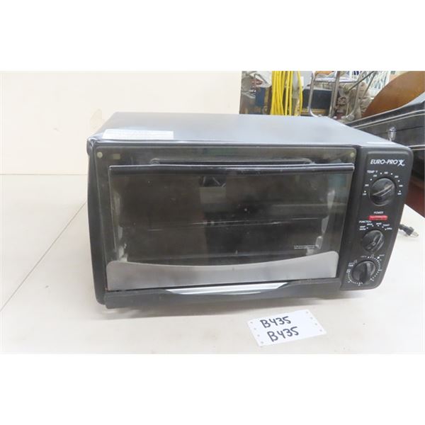 EuroproX Toaster Oven- Good Shape but Dented on Left Edge