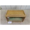 Image 2 : Wooden with Glass Front Display Case 12"×13.5"×20"