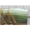 Image 4 : Metal Painted Picture of Boats 31.5"×47"