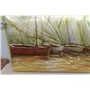 Image 5 : Metal Painted Picture of Boats 31.5"×47"