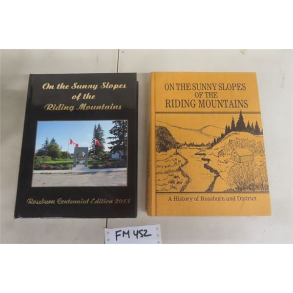 2 Hardcover Rossburn History Books: 1984 + 2013