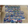 Image 1 : 22 Assorted Hot Wheels Cars + Motorcycles Mew in Packages- Most are from 2000 or older 