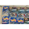 Image 2 : 22 Assorted Hot Wheels Cars + Motorcycles Mew in Packages- Most are from 2000 or older 