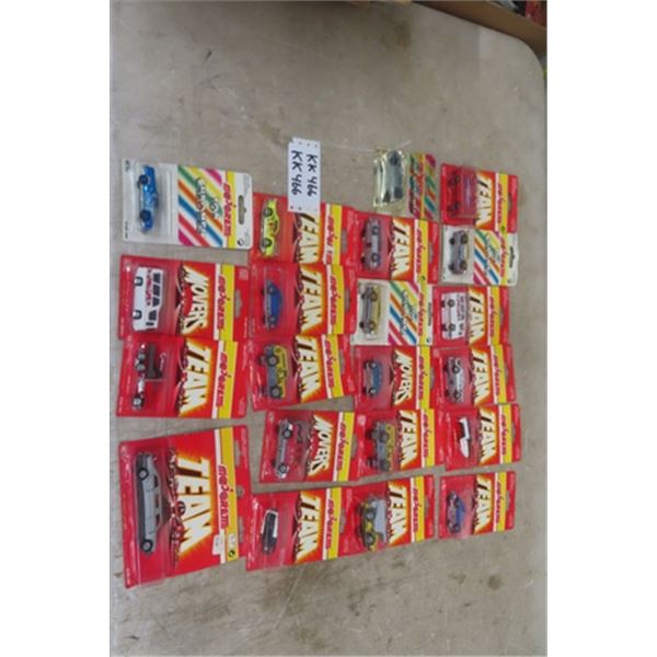 21 Assorted Majorette Die Cast Cars New in Packages