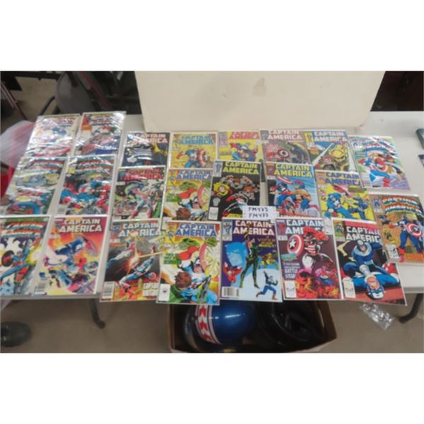 23 Captain America Comics