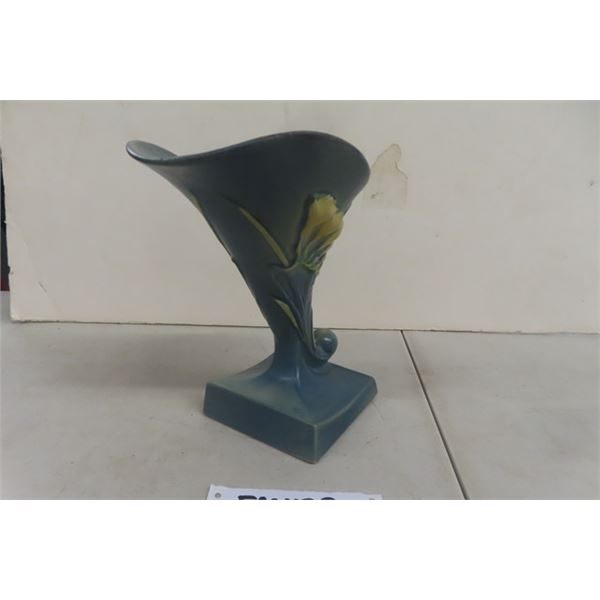 Roseville Potteries Floral Vase Marked 198-8