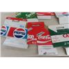 Image 3 : 11 Assorted Cardboard Soda Pop Cartons: Coca-Cola,  Pepsi, 7Up + more