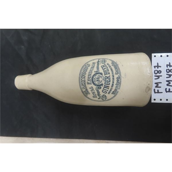 Blackwoods Ginger Beer Crockery Bottle