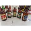 Image 5 : Assorted Pop + Beer Bottles - 21 Total: Wynola, Crush, Molson plus more