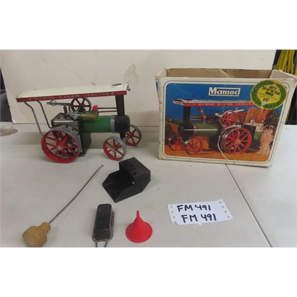 Mamod Steam Tractor Functioning Toy with Box