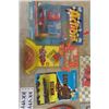 Image 6 : 12 Assorted Die Cast Cars New in Packages: Micro Machine, Sonic Flashers, Penny Racers plus more