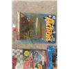 Image 7 : 12 Assorted Die Cast Cars New in Packages: Micro Machine, Sonic Flashers, Penny Racers plus more