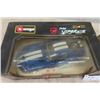 Image 3 : (2) 1:18 Scale Die Cast Cars : Dodge Viper + Shelby Cobra - Both in Boxes 