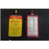 Image 4 : Oiters 445 Gun Oil Tin 3oz , Marvel Lubricating Oil 4oz Tin