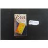 Image 1 : Vintage Metal Vogue Cigarette Paper Dispenser 2"×3"×6.5"