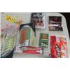 Image 2 : Assortment of Fishing Lures, Bait, Hooks, Scale