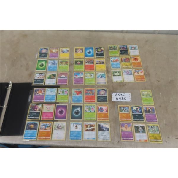 60 Pokeman Cards in Album