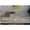 Image 1 : 23 Assorted License Plates + 2 Plate Tags - Mostly Manitoba