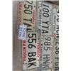 Image 5 : 23 Assorted License Plates + 2 Plate Tags - Mostly Manitoba