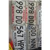 Image 7 : 23 Assorted License Plates + 2 Plate Tags - Mostly Manitoba
