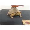 Image 5 : Fantastic Folk Art Frog laying Guitar on a Turtles Back