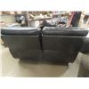 Image 5 : Leather 90" Brown Comfy Couch + 67" Love Seat - Both Seats on Love Seat Recline & 2 End Seats