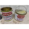 Image 3 : 4 Honey Tins up to 10 lbs, Blue Ribbon Tin, Enamel Pot
