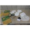 Image 1 : Doillies, Musical Powder Puff, Telephone Wrench, Cigarette Holder, (2) Apollo Mirror with Packages