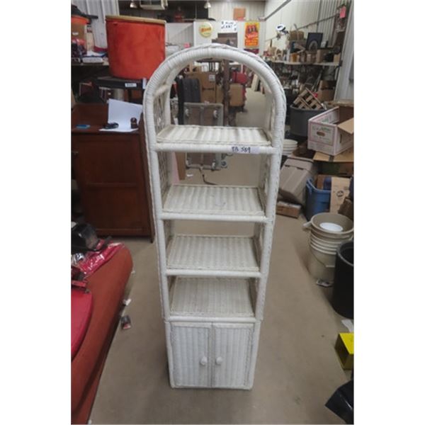 Wicker Shelf 11"x 18" x 61" 