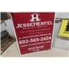 Image 4 : Jesse Herful Realty Metal 2 Sided Sign 20" x 24"  & 2 More Signs - Foreclosure + Phone #